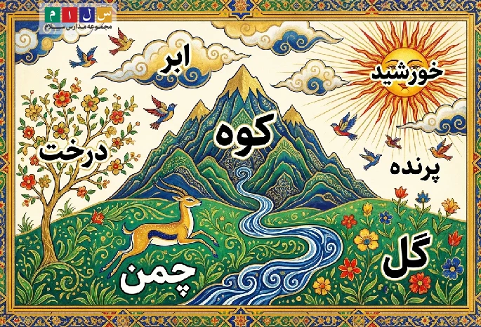 تصویر حروف الفبا بدنه 2